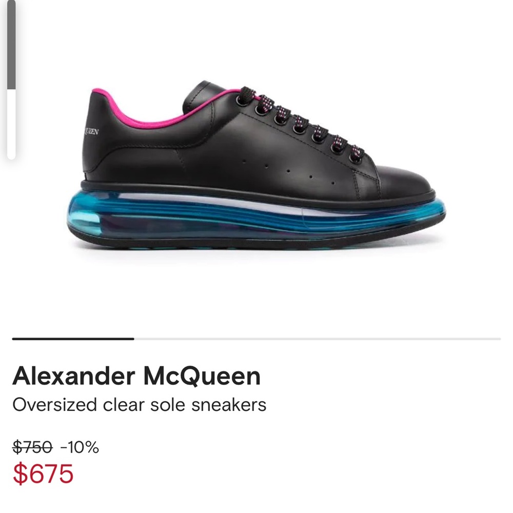 Alexander McQueen Mens Shoes